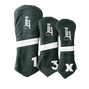 Tilted Headcover, Green / White