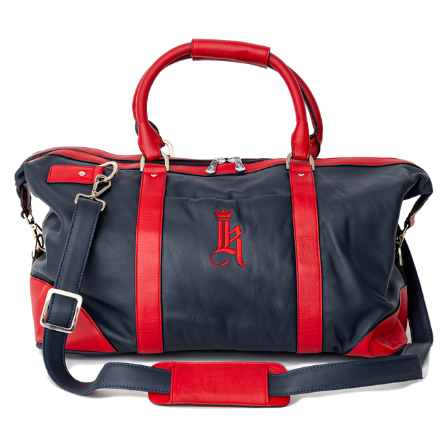 Red polo duffle bag store