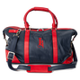Links Duffel Bag, Navy / Red