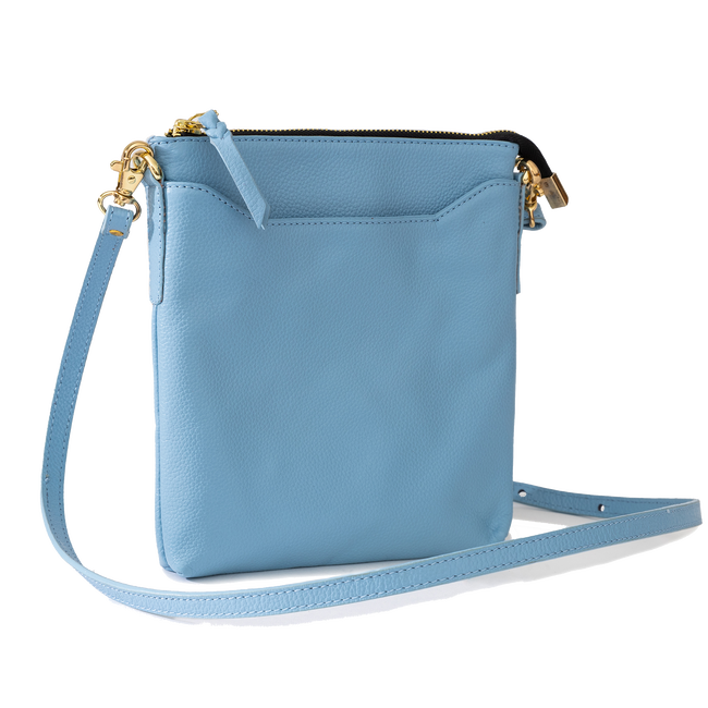 Ladies Cross Body Bag, Glacial Blue
