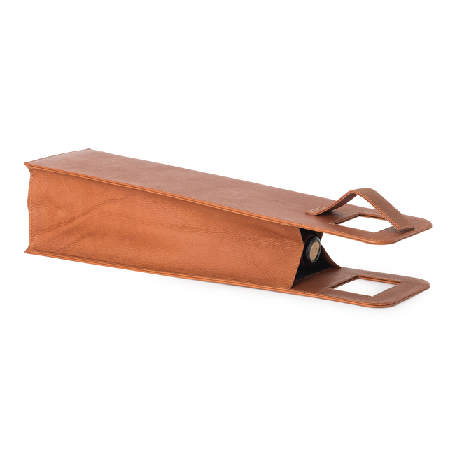 Leather Wine Single Carrier
