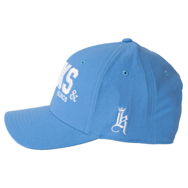 Links &amp; Kings Hat, Light Blue / White
