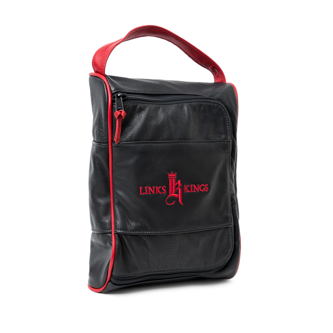 Waxed Canvas Shoe Bag Links and Kings