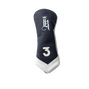 Chevron Headcover, Navy / White