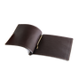 Leather Money Clip, Caf&eacute;