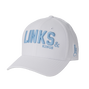 Links &amp; Kings Hat, White / Light Blue