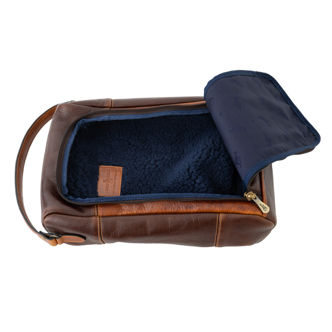 Sundance Shoe Bag, Rustic Saddle