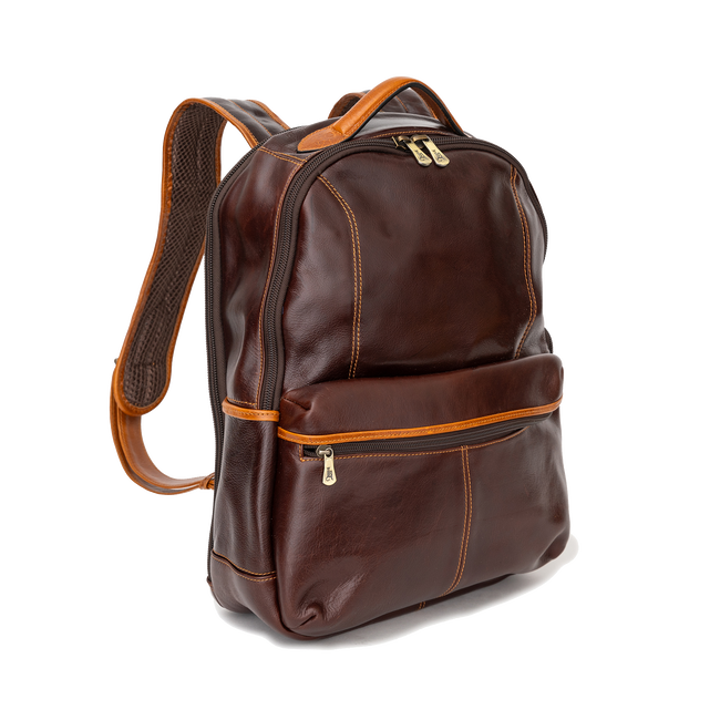 Sundance leather backpack deals