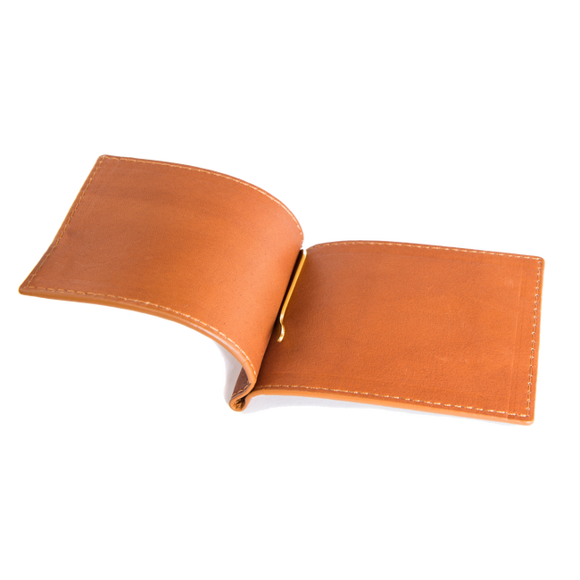 Leather Money Clip