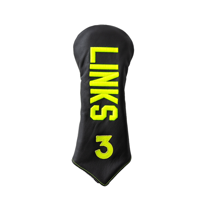 Expression Headcover, Black / Neon Yellow