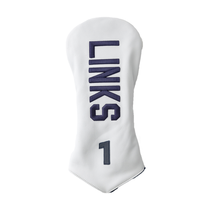 Expression Headcover, White / Navy