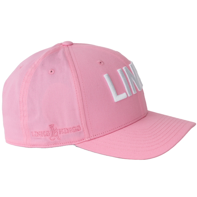Links &amp; Kings Hat, Pink / White