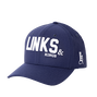 Links &amp; Kings Hat, Navy / White