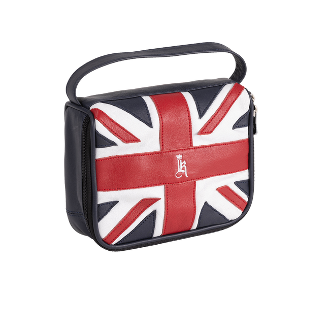 British Flag Leather Shoulder Bag