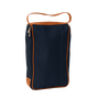 Heritage Shoe Bag, Navy / Tan
