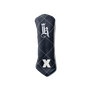 Diamond Headcover, Navy / White Stitch