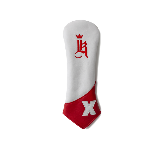 Curve Headcover, White / Red