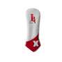 Curve Headcover, White / Red