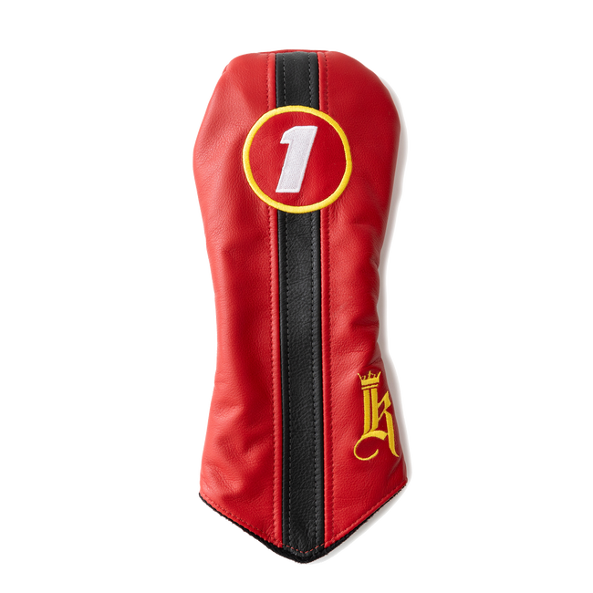 Racer Headcover, Red / Black/ Yellow
