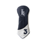 Curve Head Cover, Navy / White