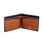 Crown Wallet, Navy / Tan