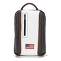 USA Special Edition Shoe Bag, Denim / White / Caf&eacute;