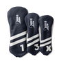 2-Stripe Head Cover, Navy / White
