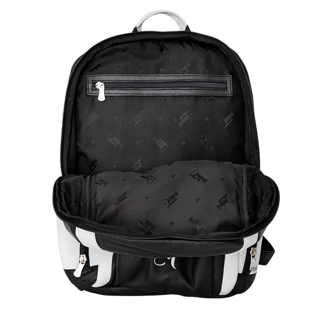 Links Backpack, Black / White