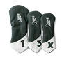 Curve Head Cover, Green / White