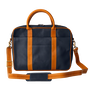 Mayfair Briefcase, Navy / Tan