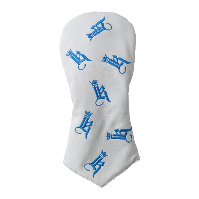 Dancing Head Cover, White / Light Blue