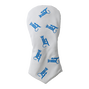 Dancing Head Cover, White / Light Blue