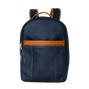 Crown Backpack, Navy / Tan