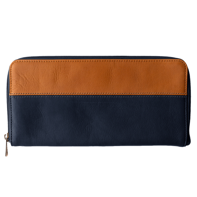 Crown Glove Keeper, Navy / Tan