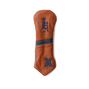 Tilted Headcover, Tan / Navy