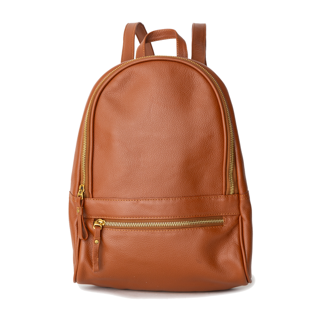 Ladies Mini Backpack, British Tan