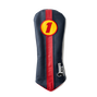 Racer Headcover, Navy / Red/ Yellow