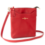 Ladies Cross Body Bag, Radiant Red