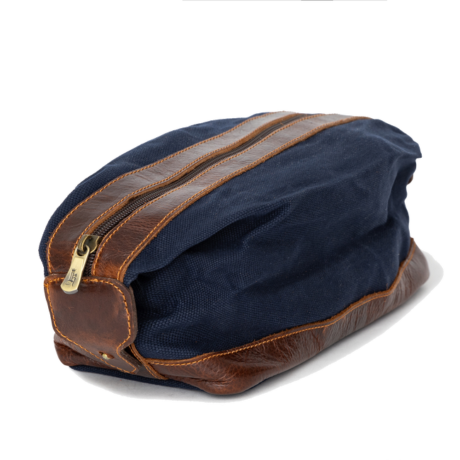 Waxed Canvas Travel Kit