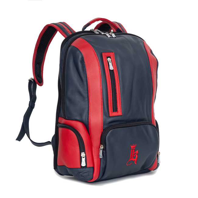 Links Backpack, Navy / Red