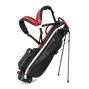 The Links Stand Bag, Black / White / Red