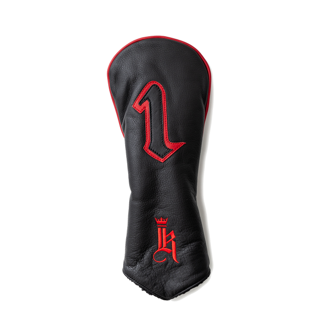 Retro Head Cover, Black / Red