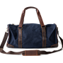 Waxed Canvas Duffel Bag, Navy