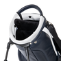 The Links Stand Bag, Navy / White
