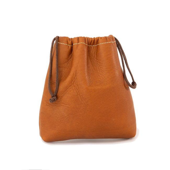 Leather Players Pouch, Crown Tan