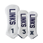 Expression Headcover, White / Navy