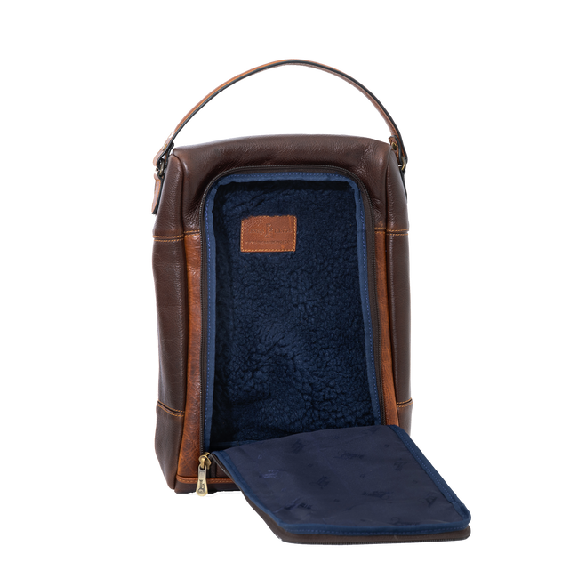 Sundance Shoe Bag, Rustic Saddle