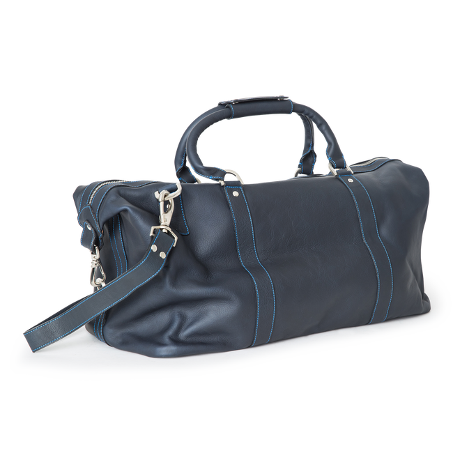 Medium Leather Duffel Bag