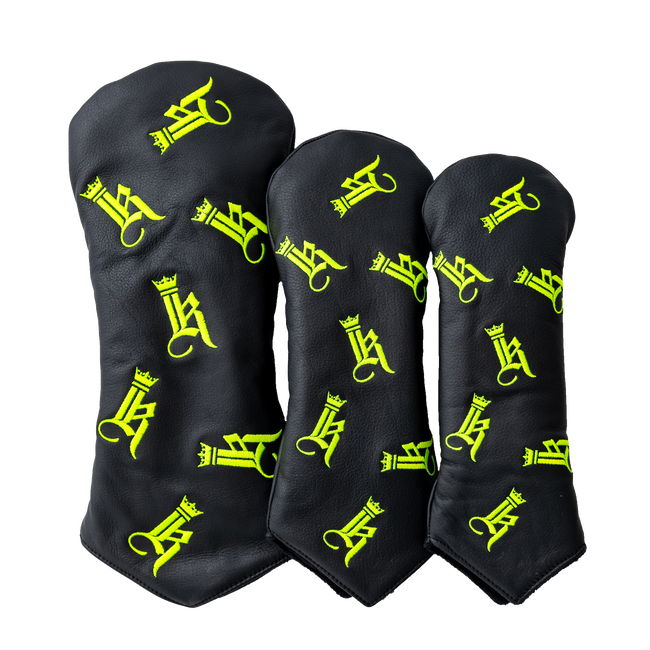 Dancing Head Cover, Black / Neon Yellow