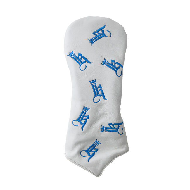 Dancing Head Cover, White / Light Blue